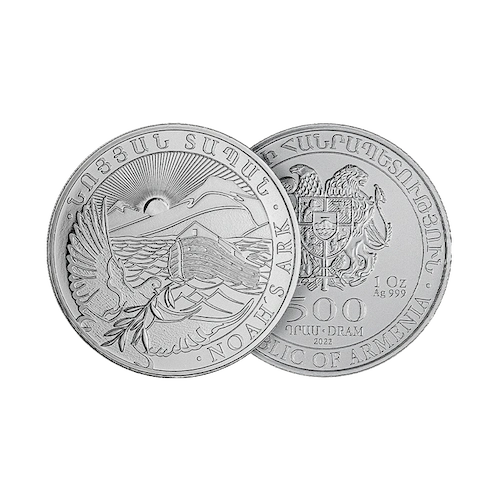 2022 & 2023 Noah’s Arc 1 oz Silver Coins