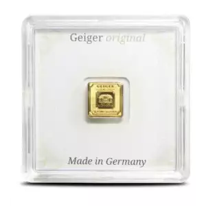 1 gram Gold Bar - Geiger (In Assay)   (3)