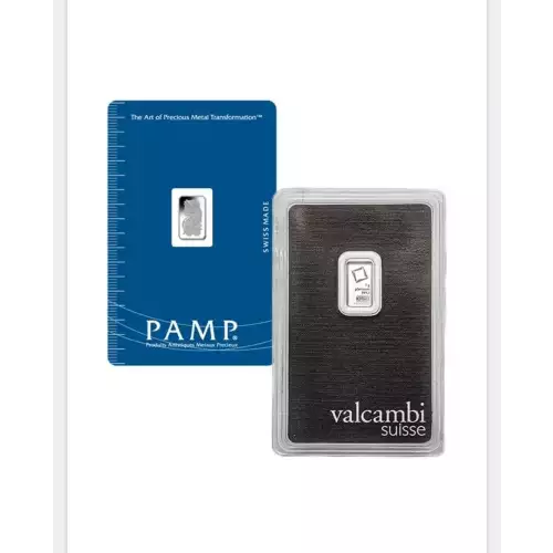 1 Gram Platinum Bar - Various