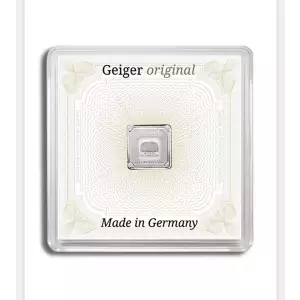 1 gram Silver Bar - Geiger (In Assay) 