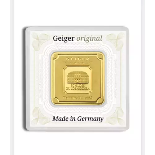 10 gram Gold Bar - Geiger (In Assay) 