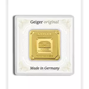 10 gram Gold Bar - Geiger (In Assay) 