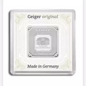 10 gram Silver Bar - Geiger (In Assay)  [DUPLICATE for #546134]