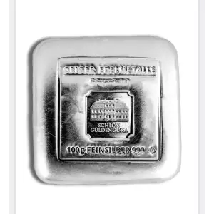100 gram Silver Bar - Geiger (Sealed)