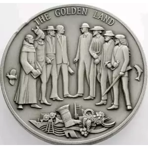 1796-1969 California Bicentennial Silver Medal