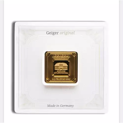 20 gram Gold Bar - Geiger (In Assay)  