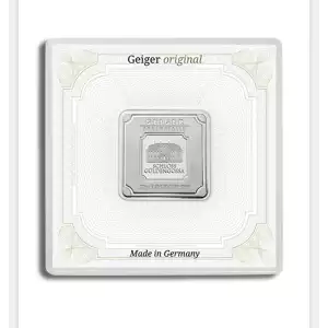 20 gram Silver Bar - Geiger (In Assay)  (2)