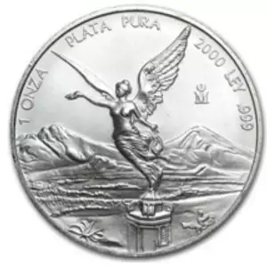 2000 1 oz Mexican Silver Libertad (2)