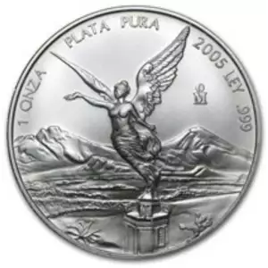 2005 1 oz Mexican Silver Libertad Coin (2)