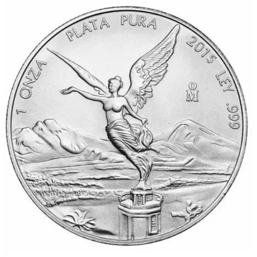 2015 1 oz Mexican Silver Libertad Coin