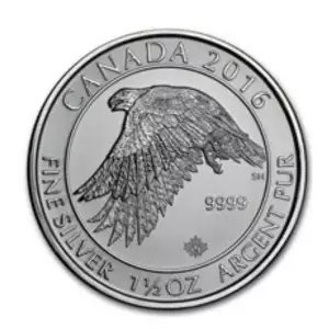 2016 1.5oz Canadian Silver White Falcon (2)