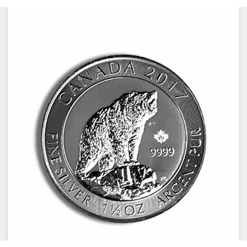 2018 Canadian 1.5oz Grizzly Bear (2)