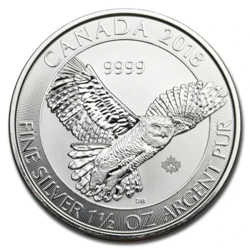 2018 Canadian 1.5oz Snowy Owl (2)
