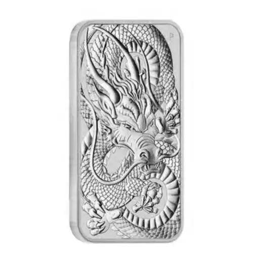 2021 1 oz Australia Dragon Silver Bar (4)