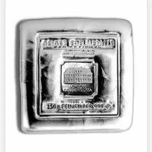 250 gram Silver Bar - Geiger (Sealed)