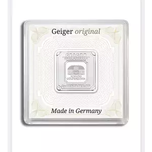 5 gram Silver Bar - Geiger (In Assay)  (2)