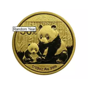 Any Year 1/10oz Chinese Gold Panda (1982-2015)