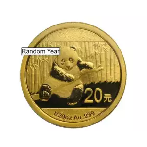 Any Year 1/20oz Chinese Gold Panda (1982-2015)