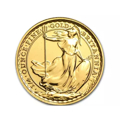 Any Year 1/4oz British Gold Britannia - 22k (1987-2012)