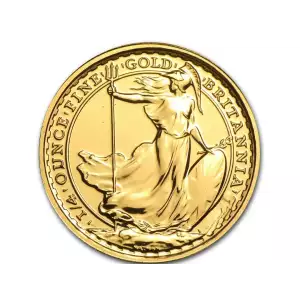 Any Year 1/4oz British Gold Britannia - 22k (1987-2012)