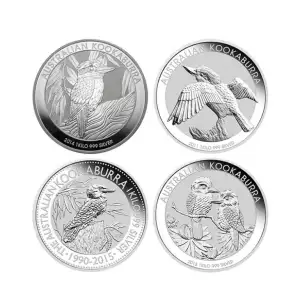 Any Year 1kg Australian Perth Mint Silver Kookaburra