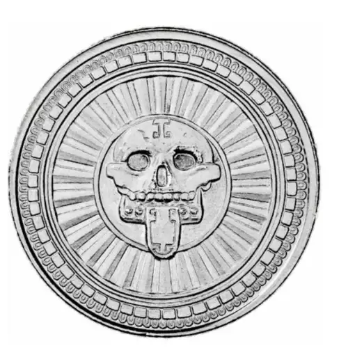 Aztec God of Death 1 oz Silver Round (2)