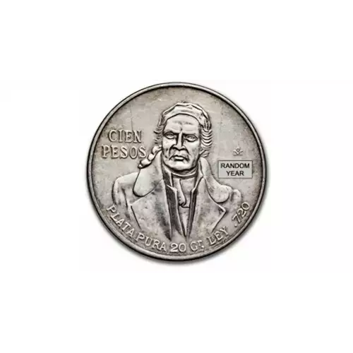 Mexico 100 Pesos Silver Coin (1977-1979) (2)