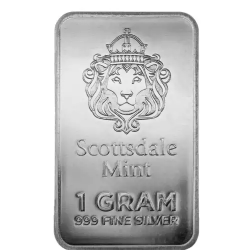 Scottsdale Prepper 1 Gram Silver Bar