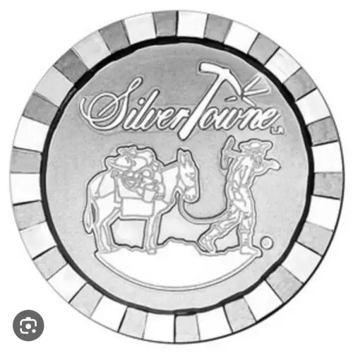 Silvertowne Poker Chip