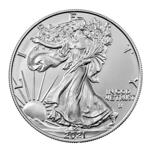 2021 1 oz American Silver Eagle (Type II)