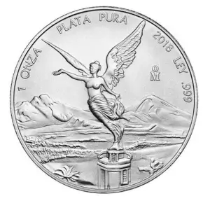 2018 1 oz Mexican Silver Libertad Coin