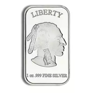 1 oz Silver Bar - Buffalo Design