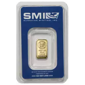 Sunshine Mint 1 Gram Gold Bar in Assay (2)
